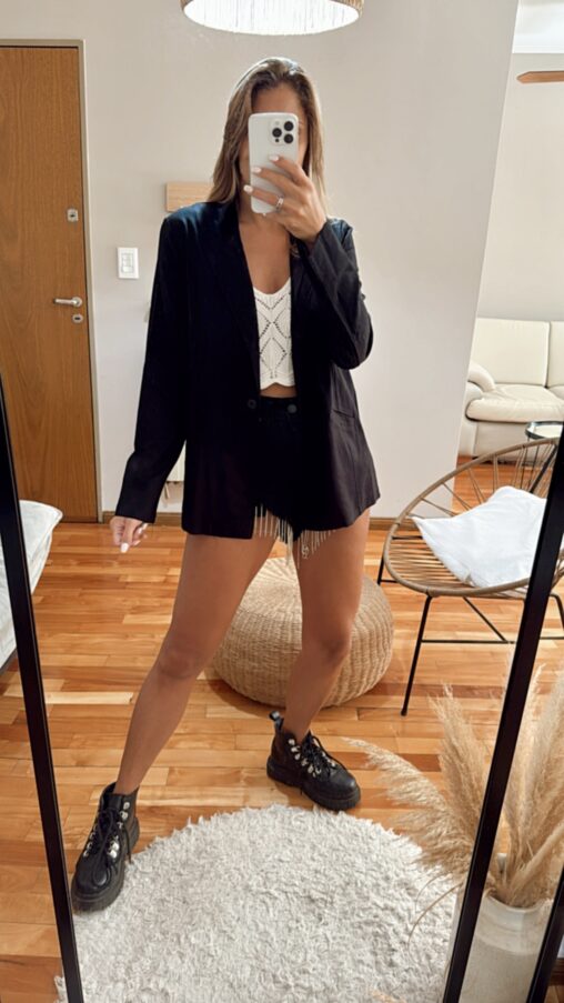 Blazer Negro