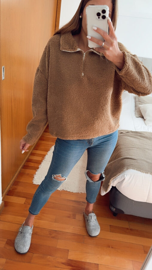 Buzo Corderito Beige - Imagen 3
