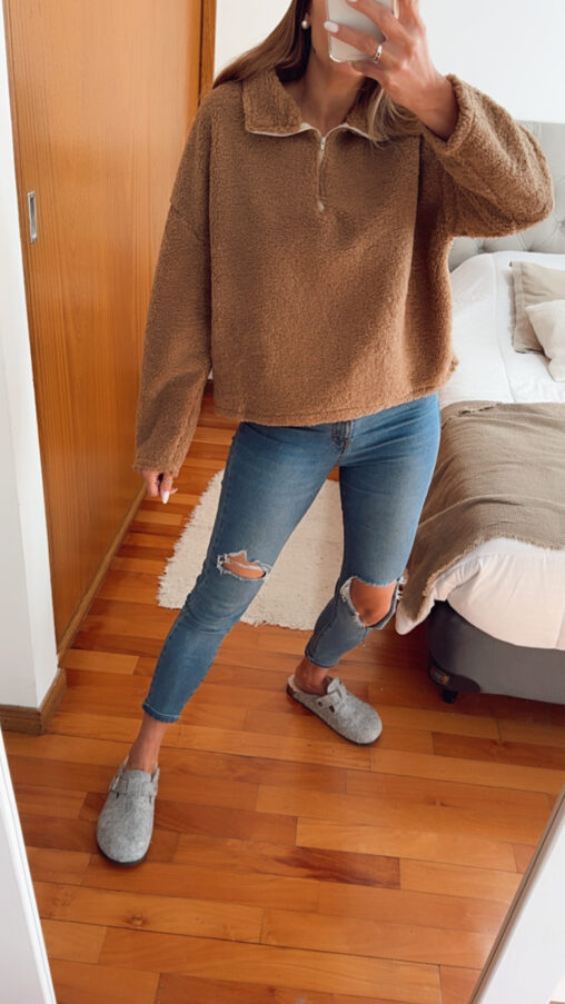 Buzo Corderito Beige - Imagen 2