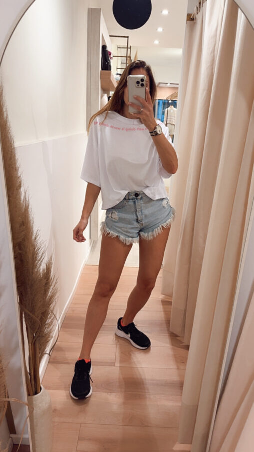 Remera WE Rosa y Blanca - Imagen 2