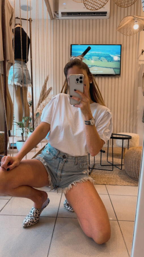 Remera Prin Blanca