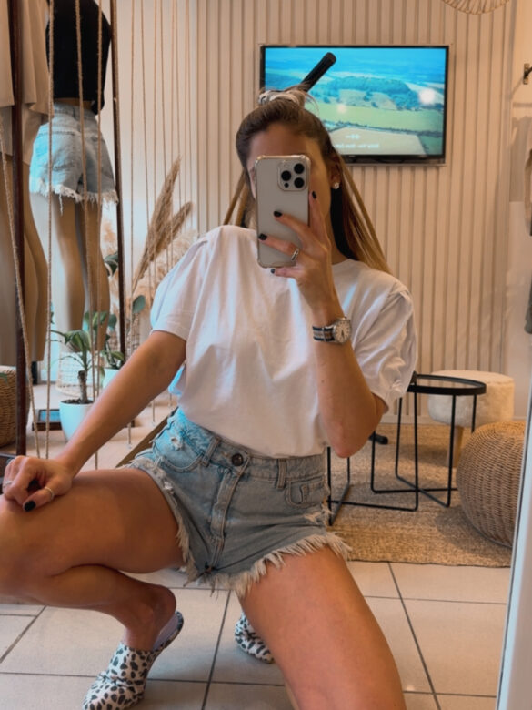 Remera Prin Blanca