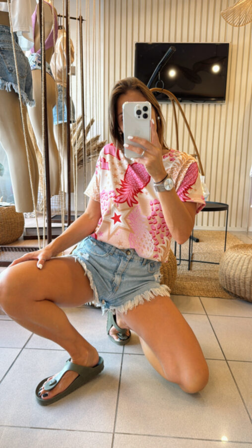 Remera Ananá Fucsia - Imagen 3