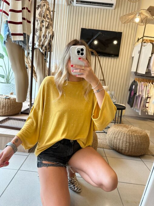 Sweater Aleli mostaza