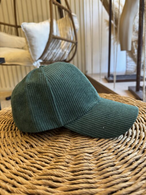 Gorra Corderoy Verde