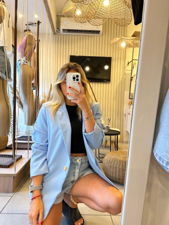 Blazer Celeste