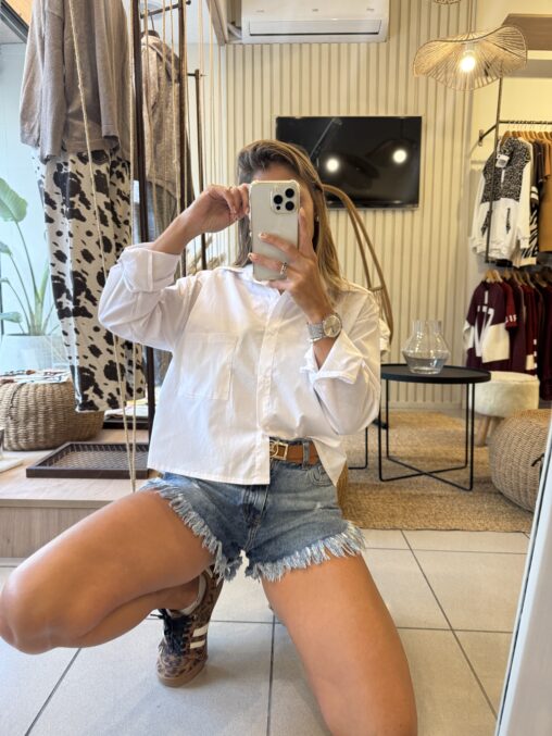 Camisa Blanca corta - Imagen 3