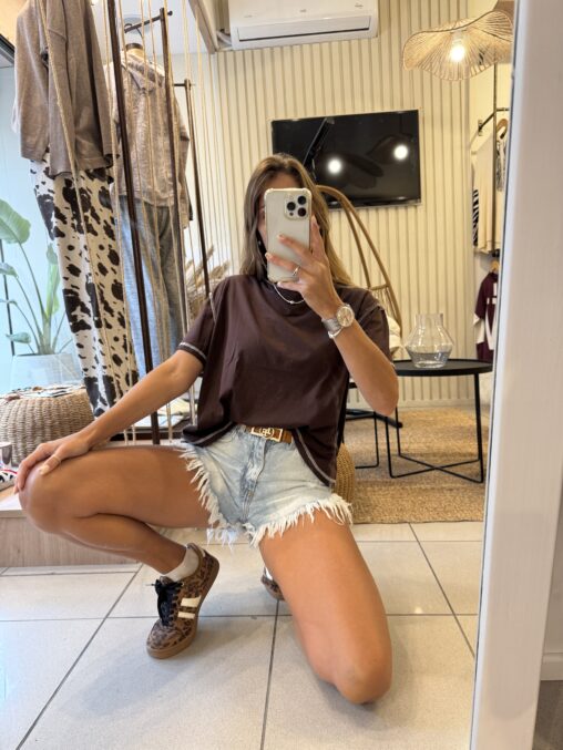 Remera Revés  choco