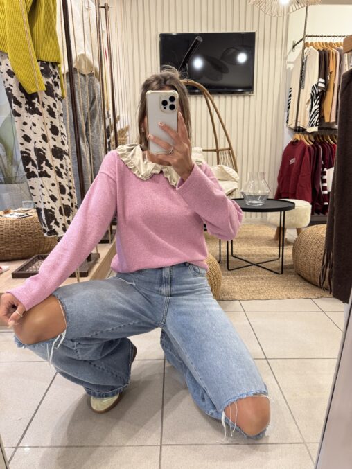 Buzo Lurex Rosa - Imagen 2