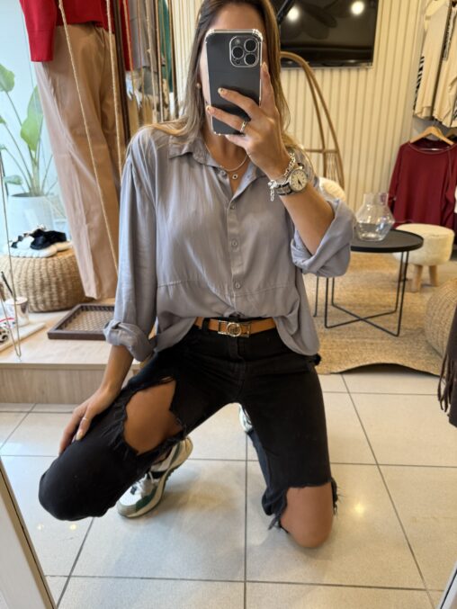 Camisa Eva Gris - Imagen 3