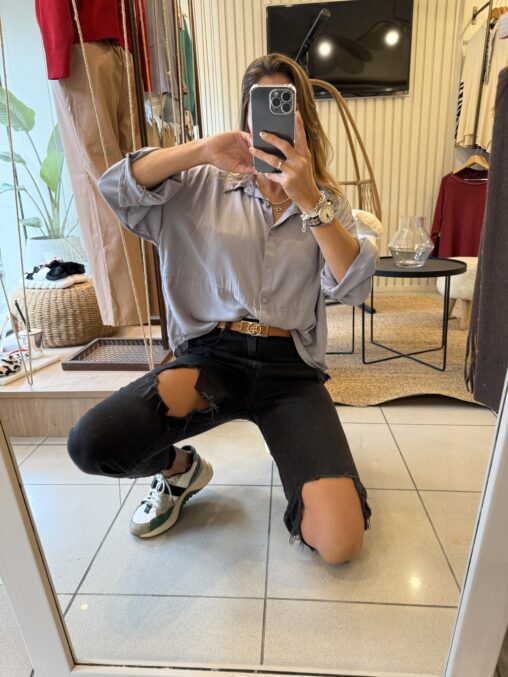 Camisa Eva Gris - Imagen 2