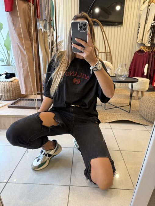 Remera Milano Negra - Imagen 5