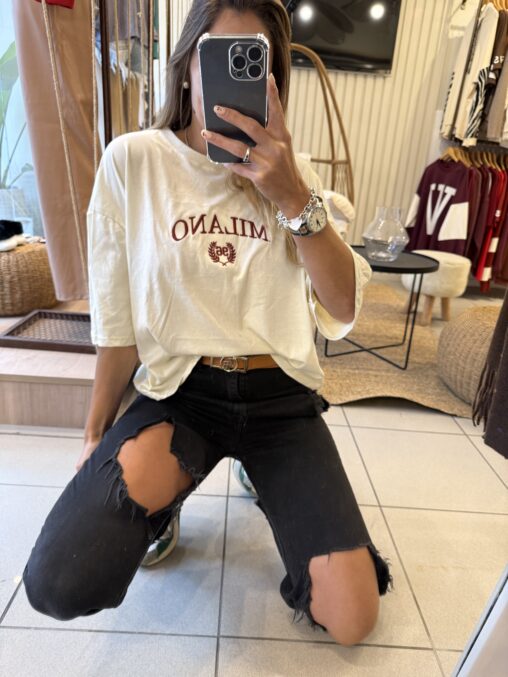 Remera Milano Crudo - Imagen 2