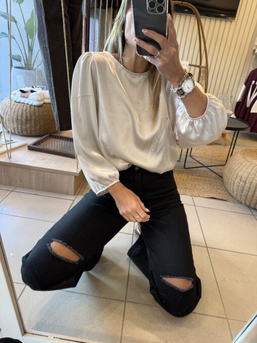 Blusa Estrellita Champagne - Imagen 4