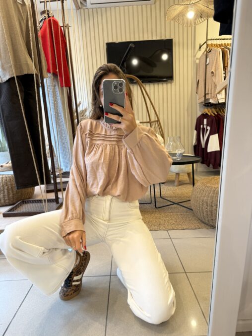 Blusa Romántica visón - Imagen 5