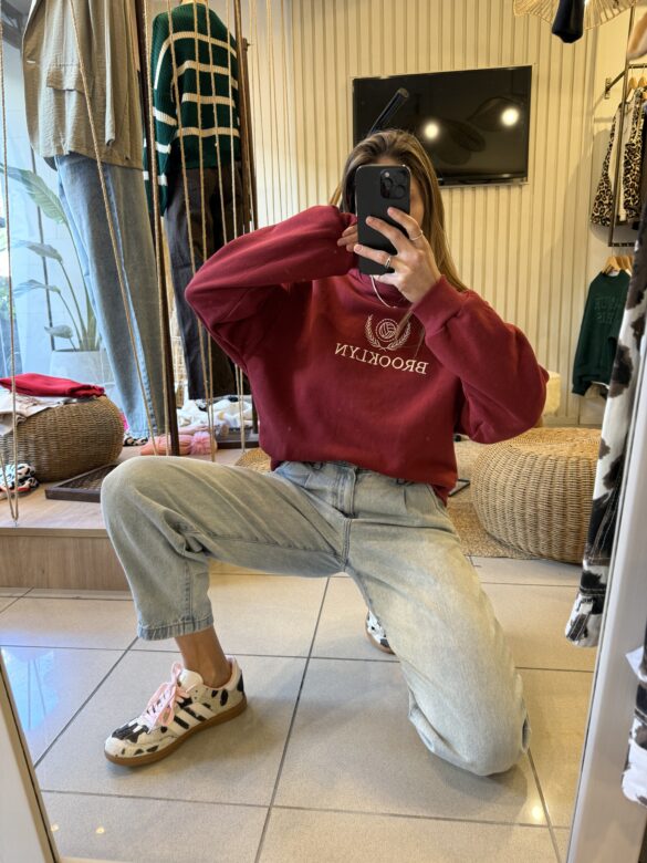 Buzo Brooklyn Bordo