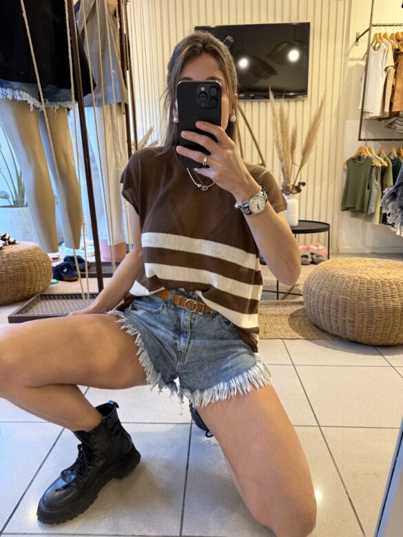 Remera Tejida chocó