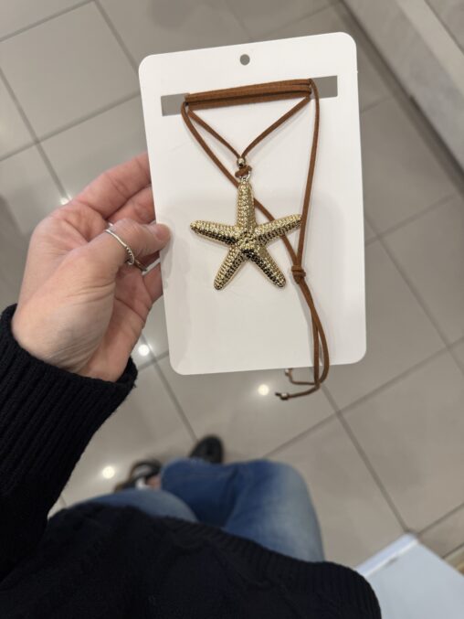 Chocker estrella marrón - Imagen 2