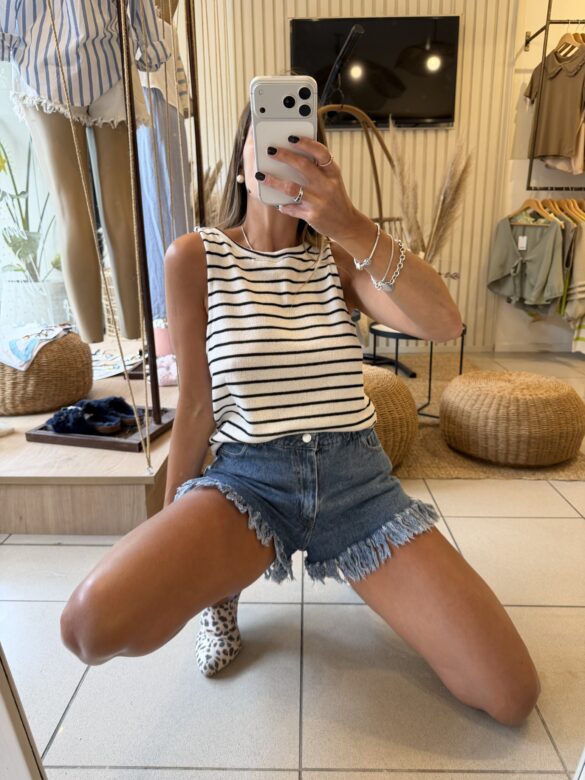 Musculosa Hilo Rayada