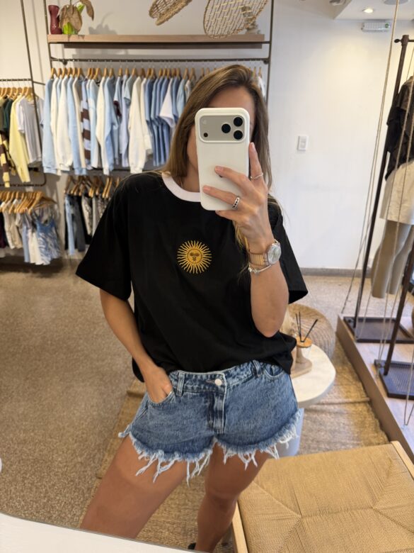 Remera Argentina Negra