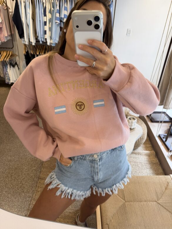 Buzo Banderas Rosa