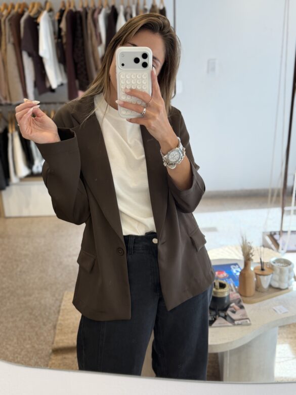 Blazer Sastrero Chocolate