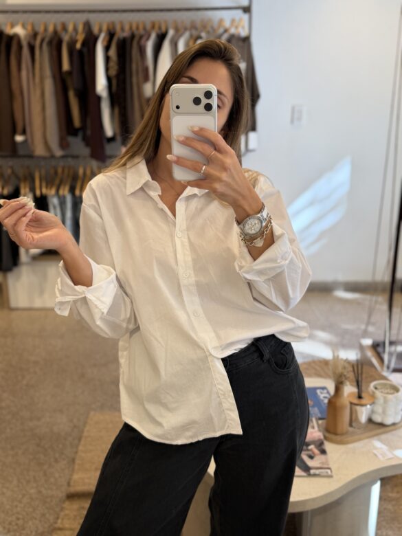 Camisa Larga blanca