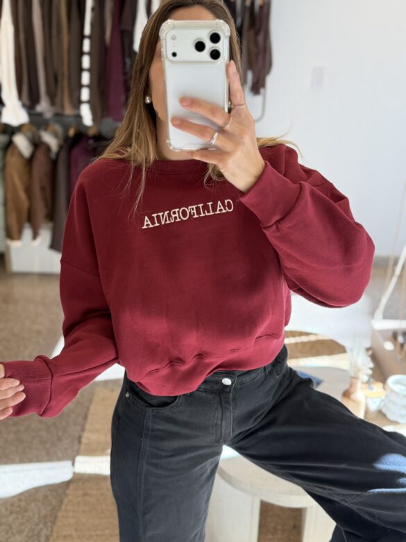 Buzo California bordo