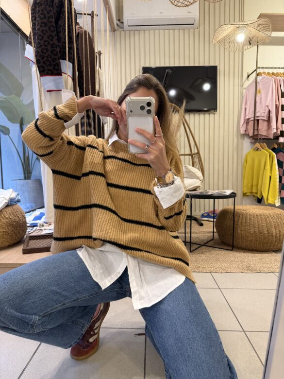 Sw Jacinto beige/negro