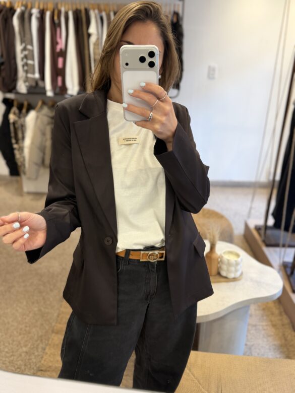 Blazer Sastrero choco