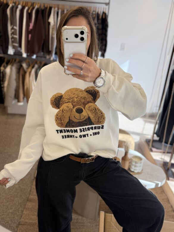 Buzo teddy crudo