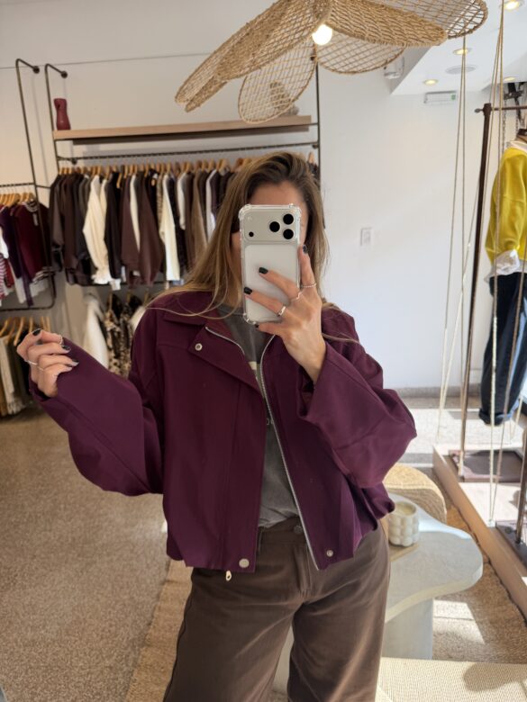 Campera Bomber bordo