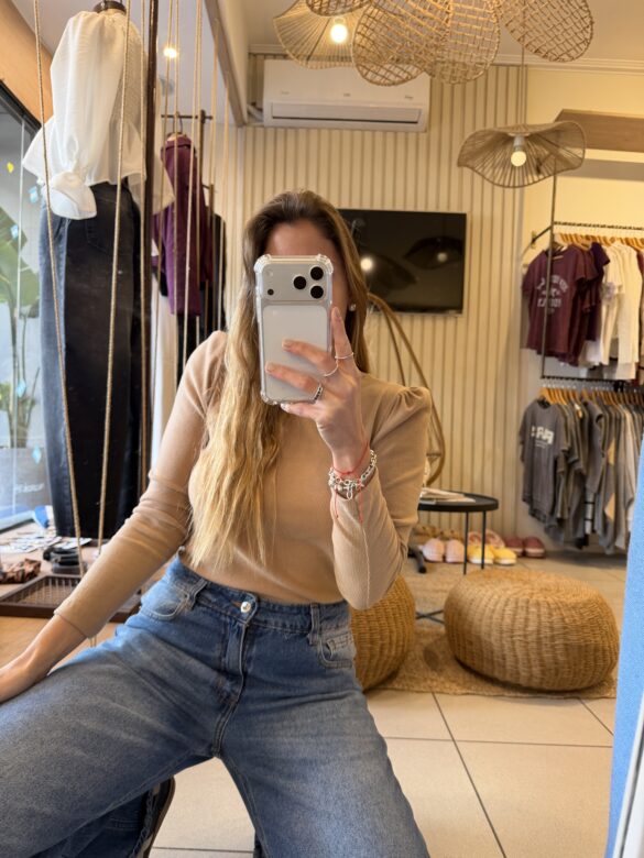 Polera Beige