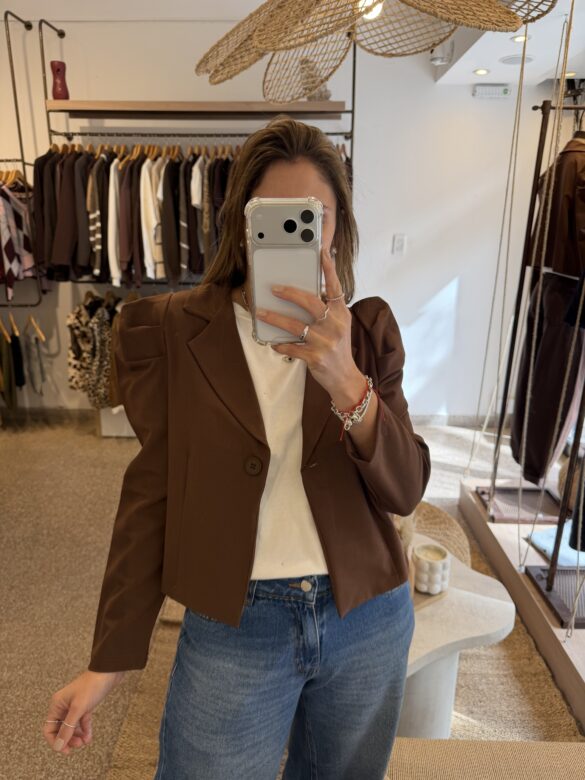 Blazer princesa choco