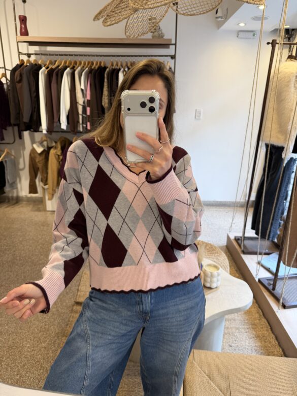 Sw rombo rosa V