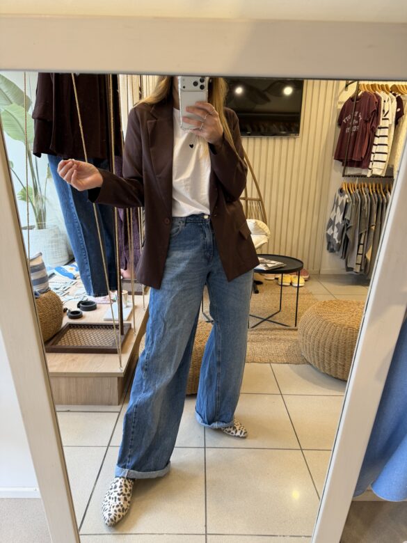 Blazer Sastrero Marrón