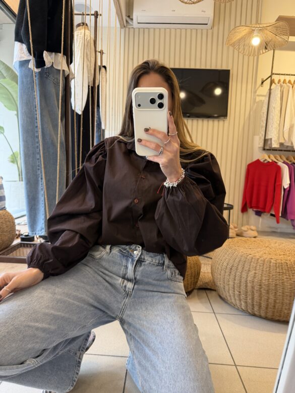Camisa Princesa choco