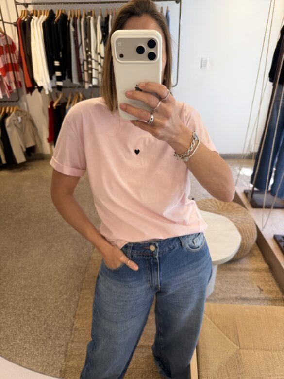 Remera Cuore rosa