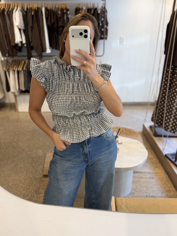 Blusa Eloísa Gris